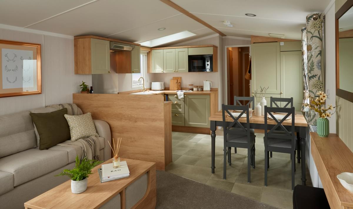 2024 Swift Provence Caravan With Cool Colours And Design   Provence Kitchen Dining    Medium 